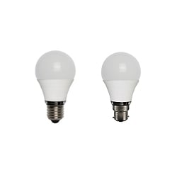 LED GLS Style Pearl Non Dimmable Cool White Lamps