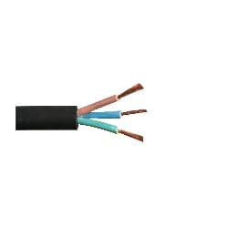 3 Core H07RN-F 3 Core 1.5, 2.5, 4.0, 6.0 and 10.0mm Rubber Fexible Cable