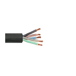 5 Core H07RN-F 1.5, 2.5, 4.0, 6.0 and 10.0mm Rubber Flexible Cable
