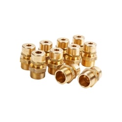 4 Core Brass Light Duty MICC Glands