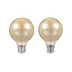 LED Vintage Globes By Crompton Lamps