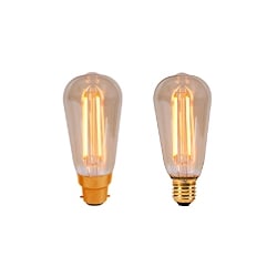 LED Vintage Squirrel Cage By British Electric Lamps