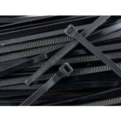 Black Colour Light Heavy Cable Ties