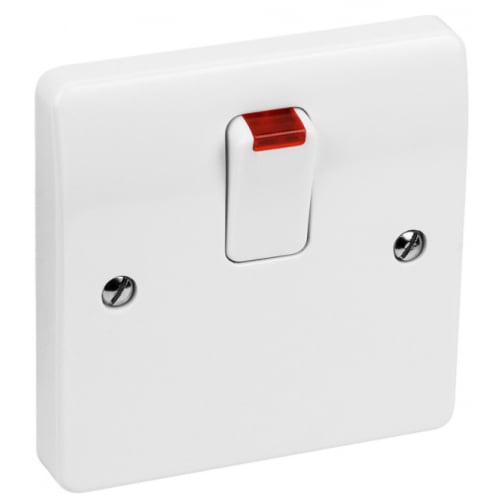 MK Plate Switches - Double Pole
