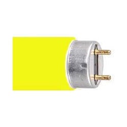 AVSL T8 Coloured sleeve for 25mm x 600mm tube in Vibrant Yellow
