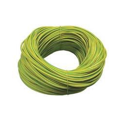 Robson 10.0mm PVC Green & Yellow Sleeving (Coil Of 100 Metres)