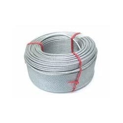 GHL CAT100 100m x 6mm Galvanised 7 Strand Catenary Wire 620KG Load