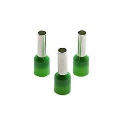 Partex CEF612F 6.0mm Green French Bootlace Ferrules pack of 1000
