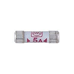 Niglon FC5 BS646 5amp colour coded Red ceramic fuses (Pack of 10)