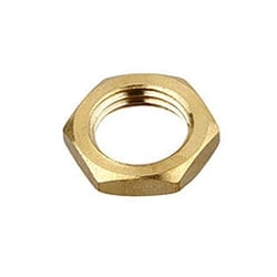 Jeani 549M 10mm Brass Hexagon Lock Nut