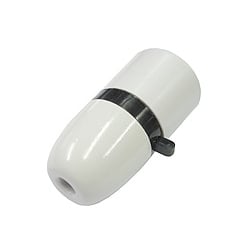 CED SLHT2S BC T2 Rated Switched Cordgrip Lampholder White 