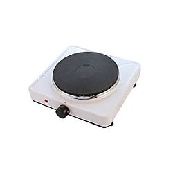 CED BR1 1 Ring boiling plate 1500watt white with 13amp plug