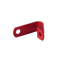 Prysmain AP12 12mm Red LSF Coated Copper P Clip (Pack-100)