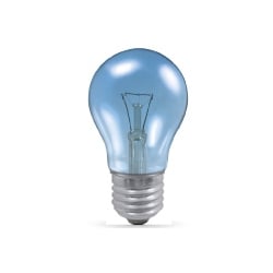 Crompton 100w 240v ES E27 Daylight Blue Craftlight