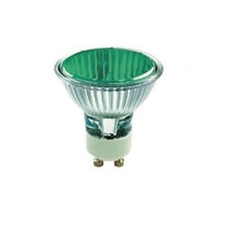 Crompton HP5050WFG 50 Watt GU10 PAR16 Green Lamp