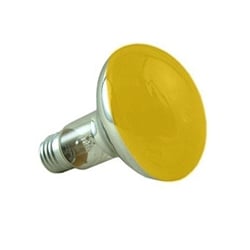 Crompton R8060AES 60 Watt R80 ES Amber Reflector Lamp