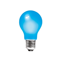 BELL 01525 25 Watt 240v ES Blue GLS Coloured Lamp