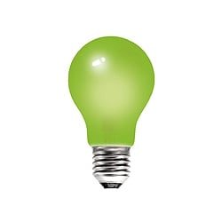 BELL 01527 25 Watt 240v ES Green GLS Coloured Lamp