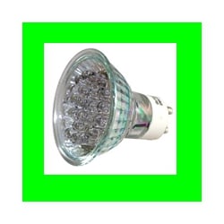 Kosnic KLED1.5/HIO/GU10 1.5 Watt 240 Volt GU10 Green LED Lamp