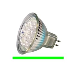 Kosnic KLED1.5/HIO/G5.3 1.5 Watt 12 Volt GX5.3 MR16 Green LED Lamp