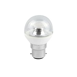 BELL 05708 4 Watt BC Warm White (2700k) Non-Dimmable Clear G45 Lamp