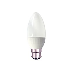 BELL 05057 4 Watt BC LED Opal Warm White Non-Dimmable Candle Lamp