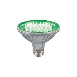 Crompton LEDPAR3048G 48 LED 2.5 Watt Green PAR20 ES Lamp