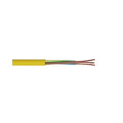 Cut to Required Metre of 4.0mm 3 Core Arctic Yellow Cable