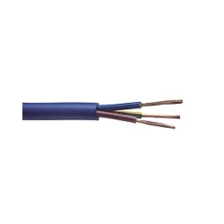 Cut to Required Metre of 4.0mm 3 Core Arctic Blue Cable