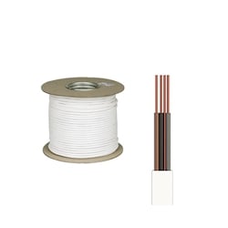 50 Metre Coil of 1.5mm 6243B White LSZH 3 core and earth cable
