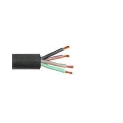 Cut To Metre length Of 4.0mm 4 Core H07RN-F Flexible Rubber Cable