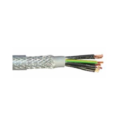 2.5mm SY 7 Core PVC Steel Braid Control Cable - Cut To Metre