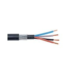 4 Core Steel Wire Armoured Cable (SWA) 4.0mm 6944X Per Metre BS5467