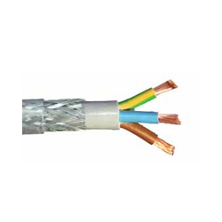 4.0mm SY 3 Core PVC Steel Braid Control Cable - Cut To Metre