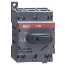 ABB OT80F3 80 amp 3 pole Switch disconnector