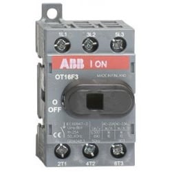 ABB OT16F3 16 Amp 3 Pole Switch Disconnector