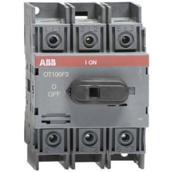 ABB OT100F3 100 Amp 3 pole Switch disconnector