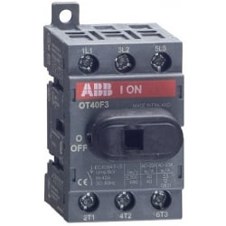 ABB OT40F3 40 Amp 3 Pole Switch disconnector