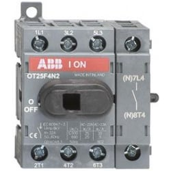 ABB OT25F4N2 25 amp 4 Pole Switch Disconnector