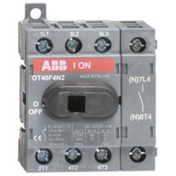 ABB OT40F4N2 40 Amp 4 Pole Switch Disconnector