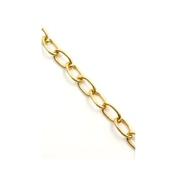 Jeani 398PB 20mm Linked brassed plated chain