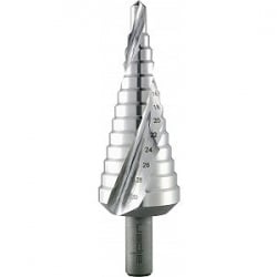 Alpen 0072201220100 Size 3 Step drill 6.0mm-30mm HSS in 2mm steps