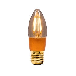 BELL 01453 4 Watt ES (E27) 2000k Ultra Warm White 35mm Candle Lamp