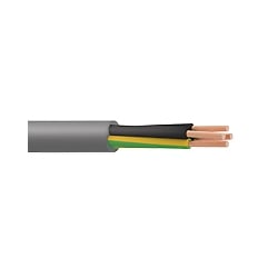 1.0mm YY 12 Core PVC Grey Control Flexible Cable - Cut To Metre
