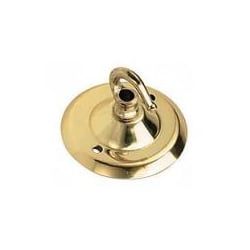 Jeani 400BRA Brass Hook Plate with 50mm BESA Box Fixing centres