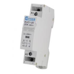 ECL EUC1-25-2P 25 Amp 2 Normally Open Pole 230v 1 Module Contactor