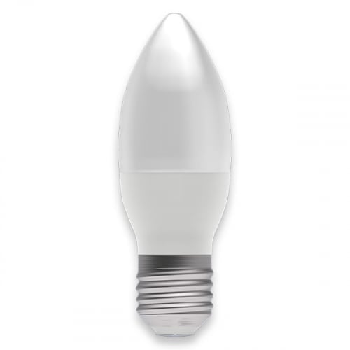 BELL 05840 6 Watt ES LED Opal Warm White Non-Dimmable Candle Lamp