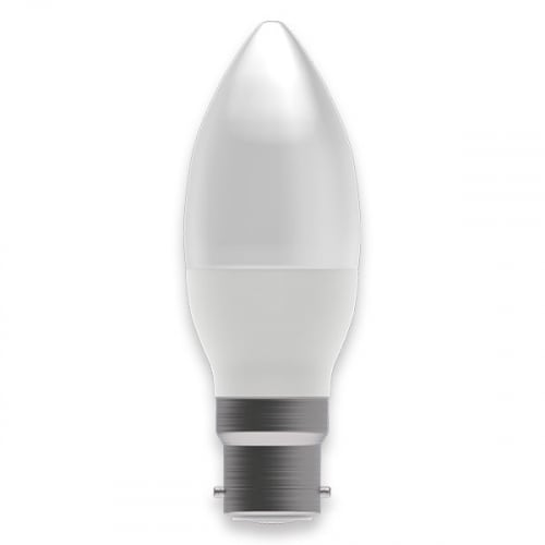 Bell 05850 4w BC LED 2700k Dimmable Opal Candle Lamp