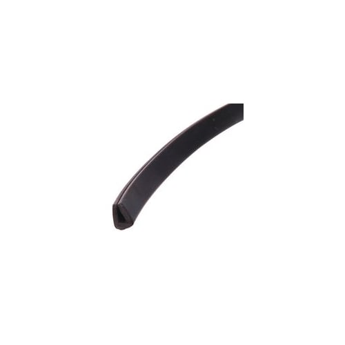 Norslo GS1 Grommet Edging strip for 1-2mm Lip Black Per m.