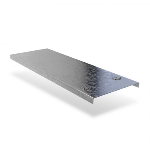 Trench ST2SLC 50mm wide Spare Steel Galvanised Trunking Lid 3m length